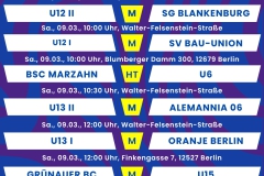 Spielplan 7 Spiele Insta - 1