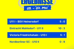 Ergebnisse 4 Spiele Insta - 1