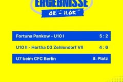 Ergebnisse 3 Spiele Insta - 1