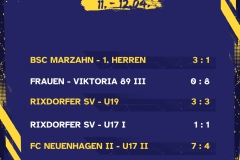 Ergebnisse 5 Spiele - 1