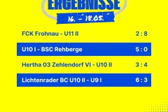 Ergebnisse 4 Spiele Insta - 1