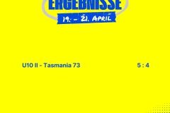 Ergebnisse 1 Spiel Insta - 1