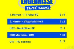 Ergebnisse 5 Spiele Insta - 1