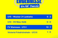 Ergebnisse 4 Spiele Insta - 1