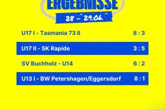 Ergebnisse 4 Spiele Insta - 1