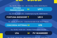 Kopie von Spielplan  5 Spiele - 1