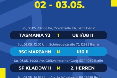 Spielplan 4 Spiele - 1