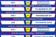 Spielplan 6 Spiele Insta - 1