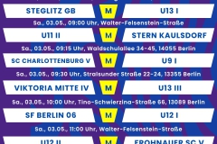 Spielplan 7 Spiele Insta - 1