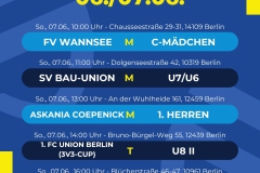 Kopie von Spielplan  5 Spiele - 1