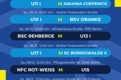 Kopie von Spielplan  6 Spiele - 1