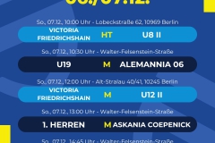 Kopie von Spielplan  5 Spiele - 1