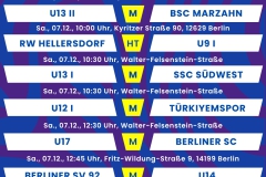 Spielplan 6 Spiele Insta - 1