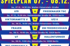 Spielplan 5 Spiele Insta - 1