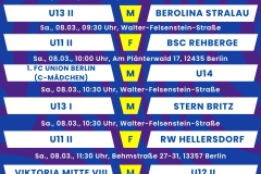 Spielplan 6 Spiele Insta - 1
