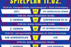 Spielplan 5 Spiele Insta - 1