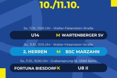 Spielplan 3 Spiele - 1