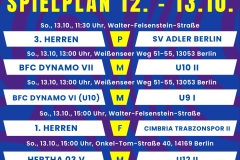 Spielplan 5 Spiele Insta - 1