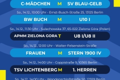 Kopie von Kopie von Spielplan  6 Spiele - 1