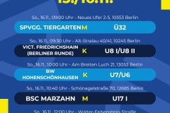 Kopie von Kopie von Spielplan  5 Spiele - 1