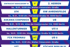 Spielplan 7 Spiele Insta - 1