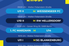 Spielplan  5 Spiele - 1