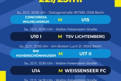 Kopie von Spielplan  5 Spiele - 1