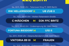 Kopie von Kopie von Spielplan  5 Spiele - 1