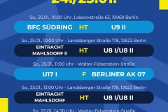 Kopie von Spielplan  5 Spiele - 1