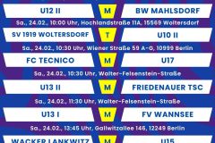 Spielplan 7 Spiele Insta - 1