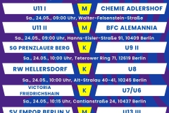 Spielplan 7 Spiele Insta - 1