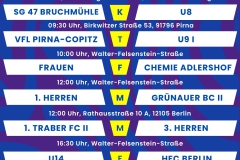 Spielplan 6 Spiele Insta - 1