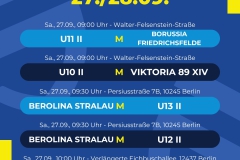 Spielplan  5 Spiele - 1