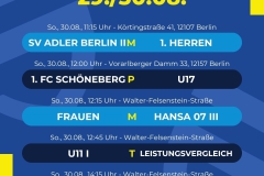 Kopie von Spielplan  5 Spiele - 1