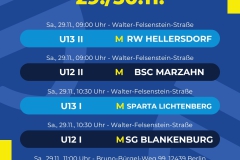 Spielplan  5 Spiele - 1