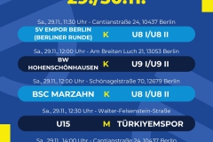 Kopie von Spielplan  5 Spiele - 1
