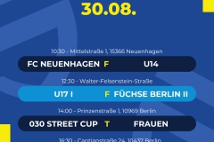 Spielplan 4 Spiele - 1