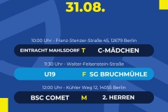 Spielplan 3 Spiele - 1