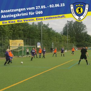 Ansetzungen vom 27.05. - 02.06.23