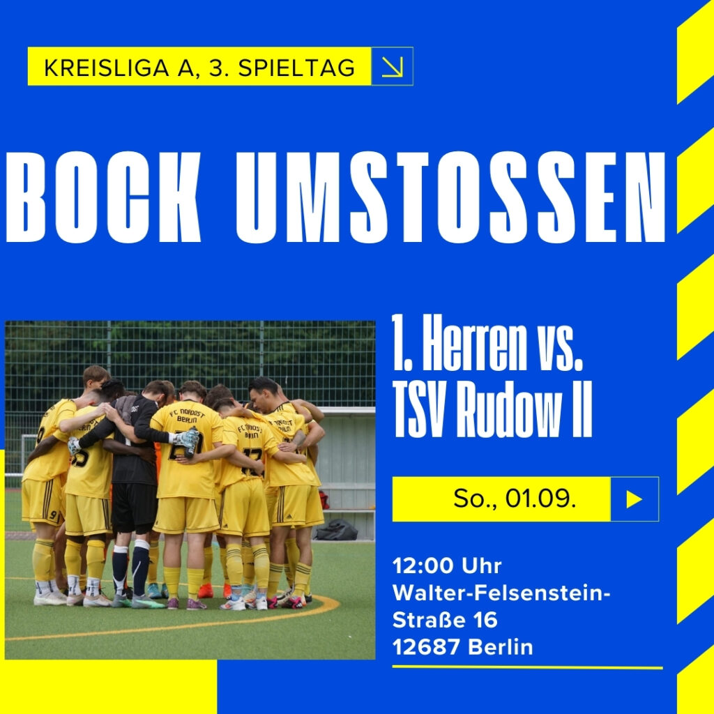 1. Herren - TSV Rudow II 01.09.24