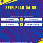 Spielplan 04.08.24