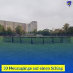 30 Neuzugänge auf einen Schlag