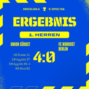 Ergebnis Union Südost - 1. Herren