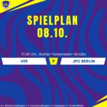 Spielplan 08.10.24