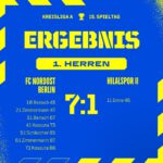 Ergebnis 1. Herren - Hilalspor II