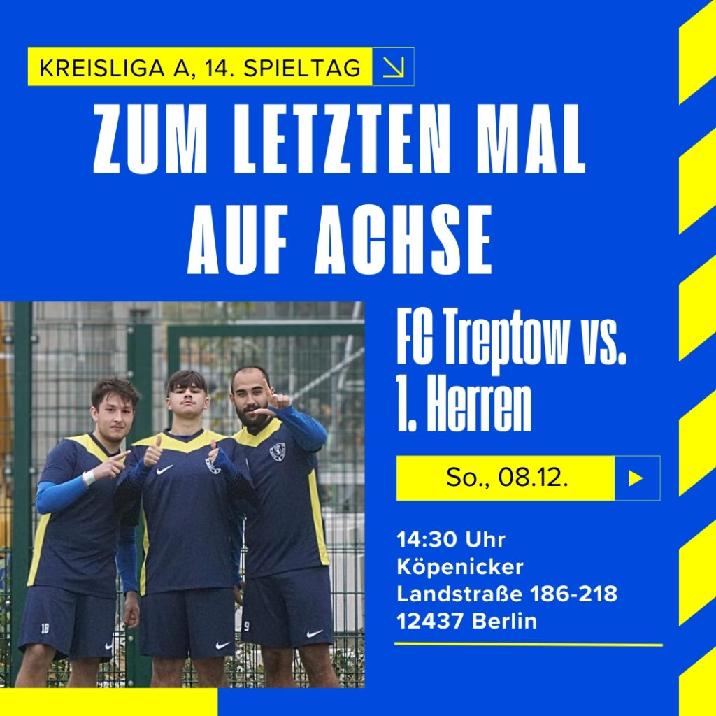 Spieltag FC Treptow - 1. Herren