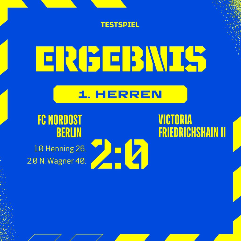 Ergebnis 1. Herren - Victoria Friedrichshain II