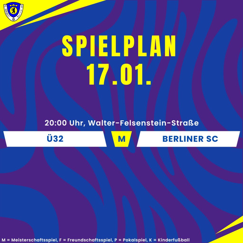 Spielplan 17.01.24