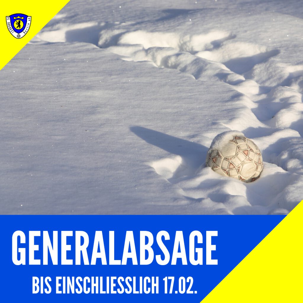 Generalabsage