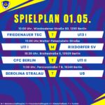 Spielplan 01.05.25